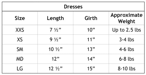 Candy Cane Dog Dress